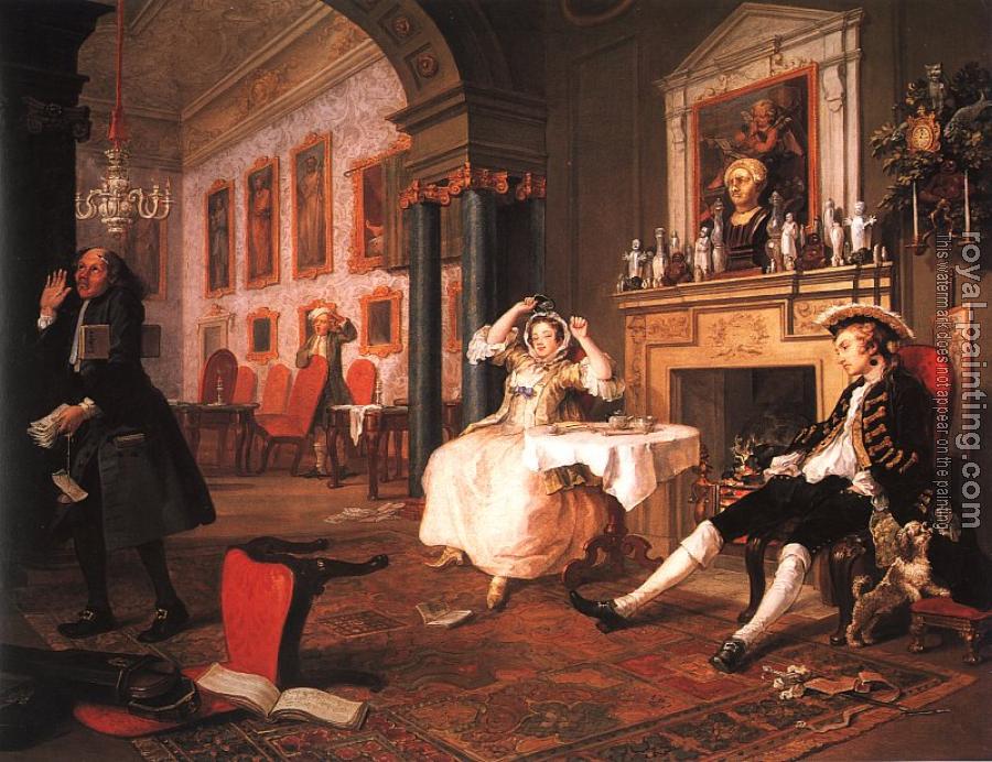 William Hogarth : Marriage a la Mode